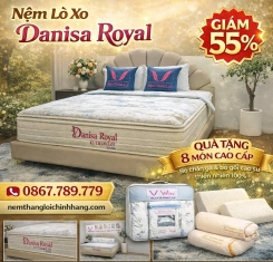 Nệm Lò Xo Túi Cao Cấp Thắng Lợi - Danisa Royal