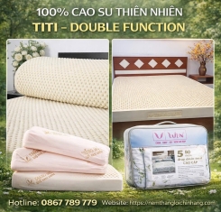 Nệm TiTi Massage Double Function Thắng Lợi