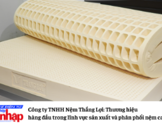 BÁO DOANH NGHIỆP HỘI NHẬP - Nệm Thắng Lợi: Thương hiệu hàng đầu trong lĩnh vực sản xuất và phân phối nệm cao cấp