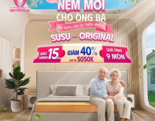 Chọn nệm mới – Món quà tốt cho sức khỏe ông bà lớn tuổi